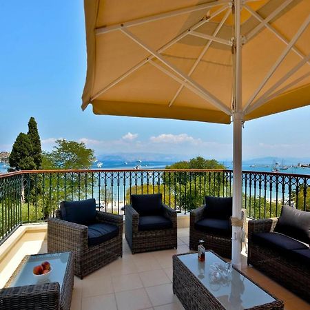 Luxury Bay View Apartment Corfu  Luaran gambar