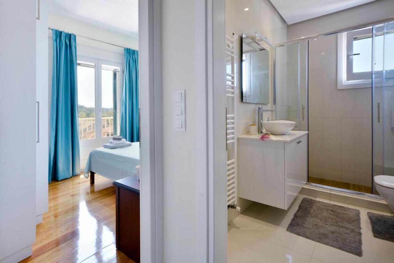 Luxury Bay View Apartment Corfu  Luaran gambar
