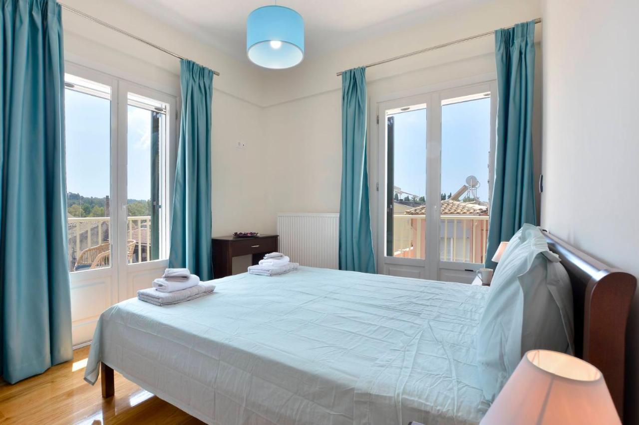 Luxury Bay View Apartment Corfu  Luaran gambar
