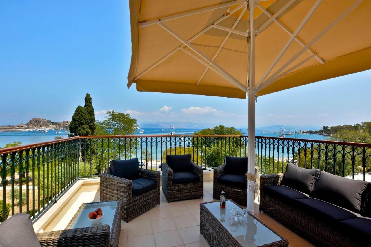 Luxury Bay View Apartment Corfu  Luaran gambar