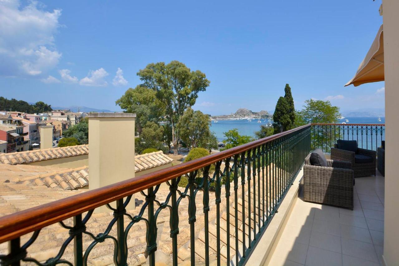 Luxury Bay View Apartment Corfu  Luaran gambar
