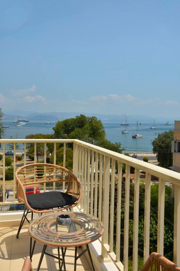 Luxury Bay View Apartment Corfu  Luaran gambar