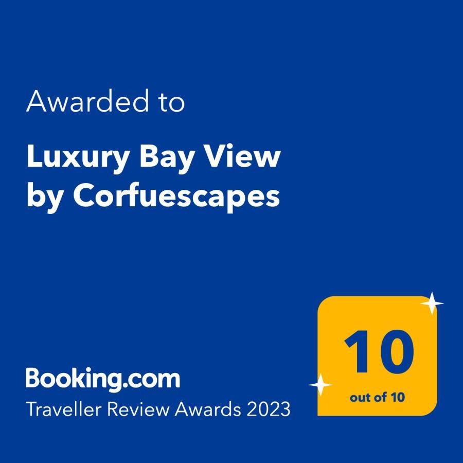 Luxury Bay View Apartment Corfu  Luaran gambar